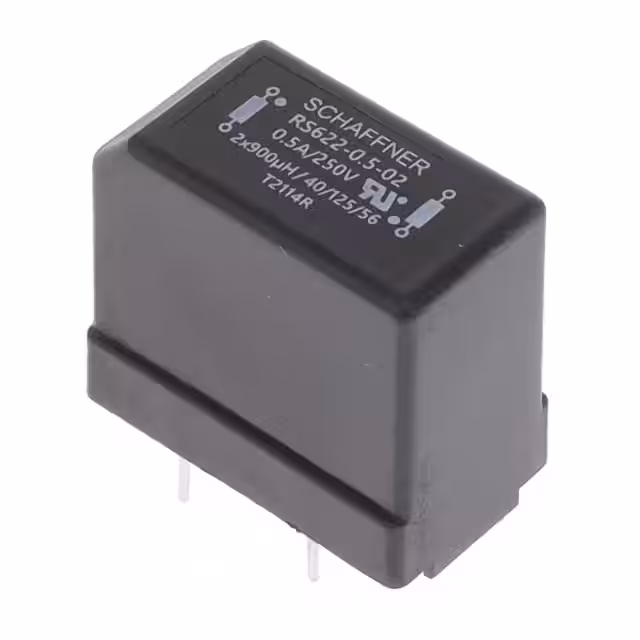 RS622-0.5-02 Schaffner EMC Inc.  Moduli di filtro di linea di alimentazione